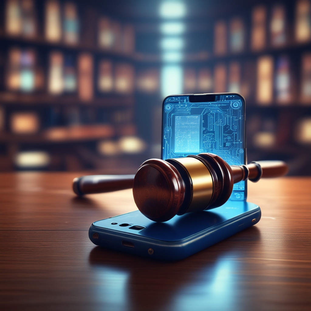 Modern smartphones and gadgets shaped by technology patent wars and legal battles