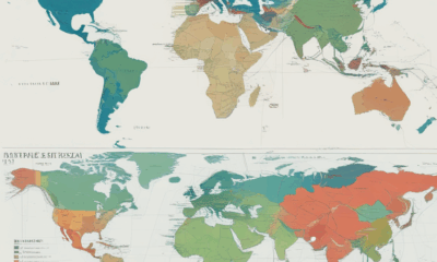 World map showing deglobalization shift from global trade networks to regional economic blocs and supply chain reshoring