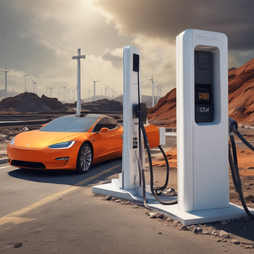 Cobalt mining environmental destruction showing hidden costs behind electric vehicle batteries