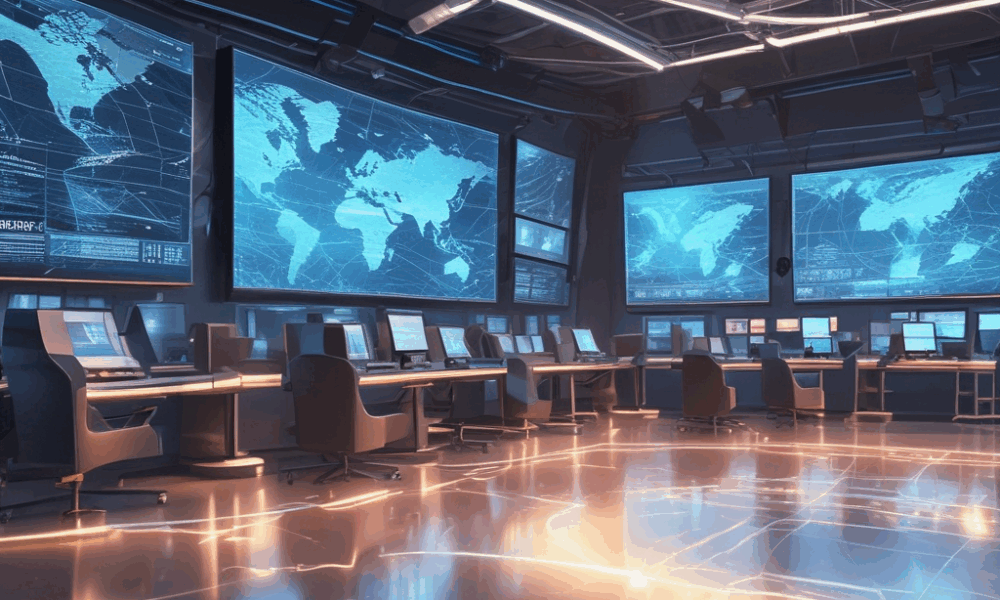 Sound waves in space showing how electromagnetic data becomes audio through sonification