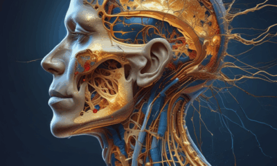 Human hair containing gold traces showing precious metals hidden inside body