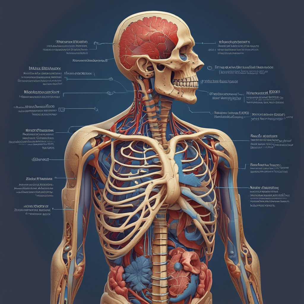 Human body composition showing trace elements including gold in hair and tissues