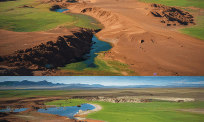 Geographic anomaly showing unusual travel destination defying logical explanation