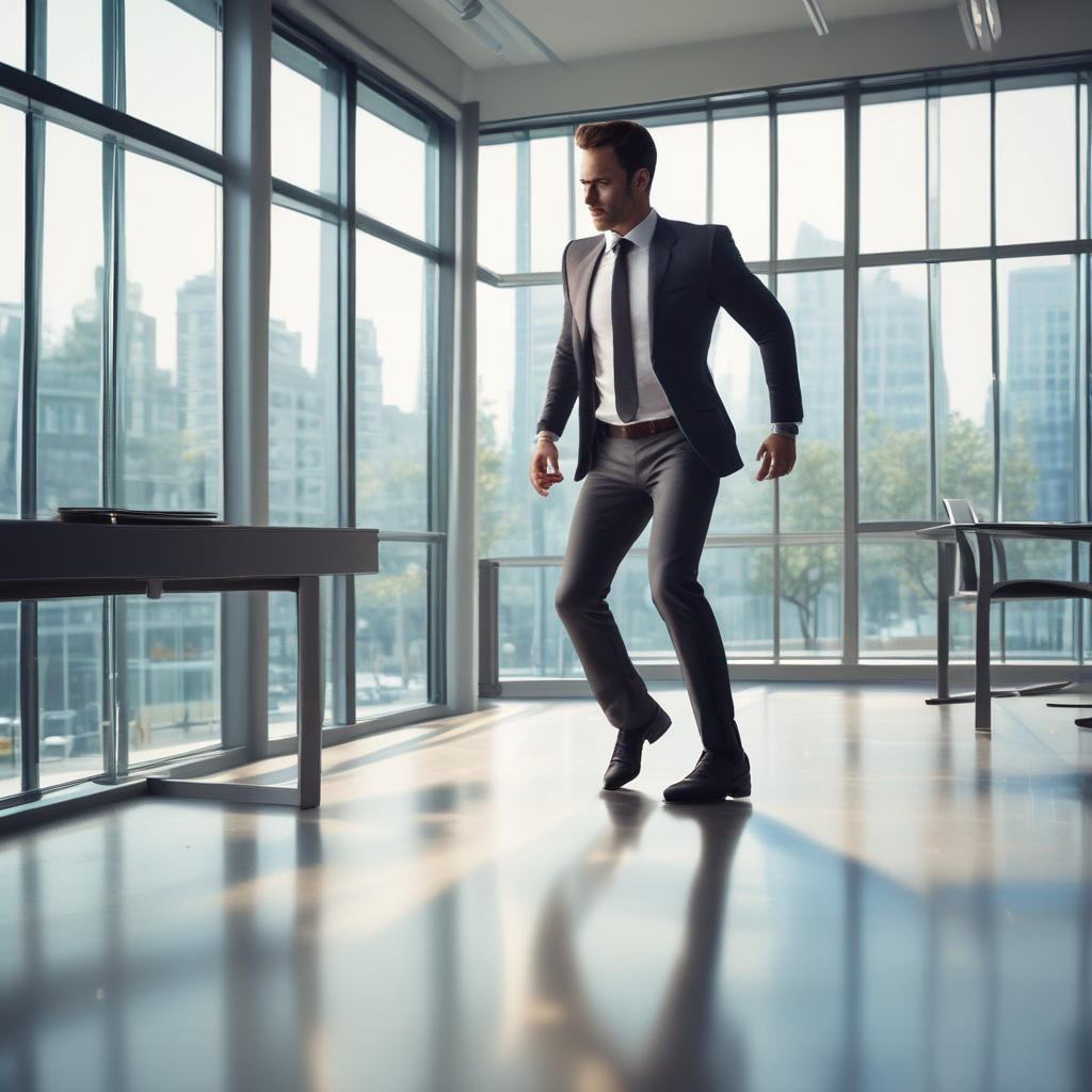 Athletic person doing high-intensity interval training showing HIIT workout effectivenes