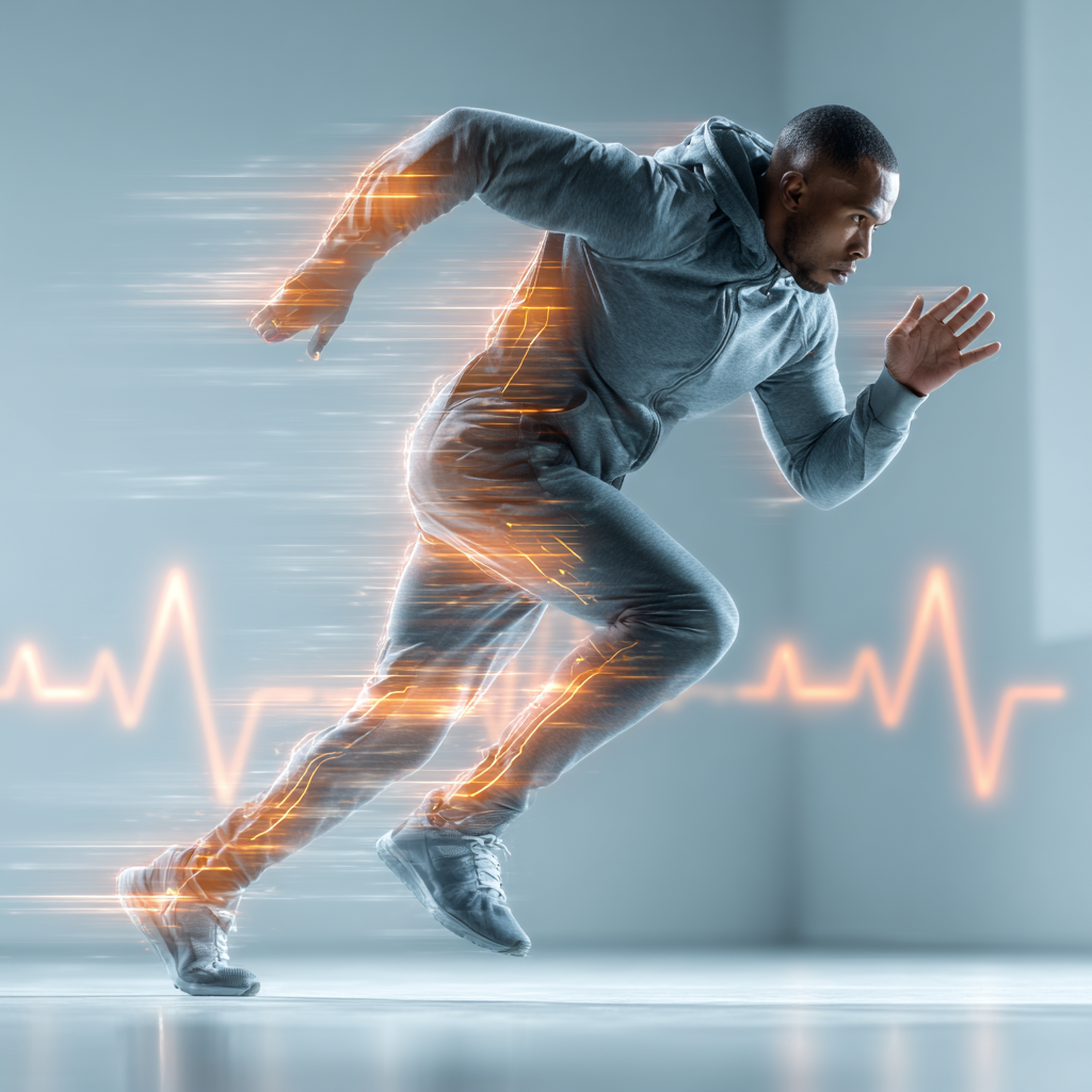 60 second exercise burst demonstrating micro-workout effectiveness for fitness results