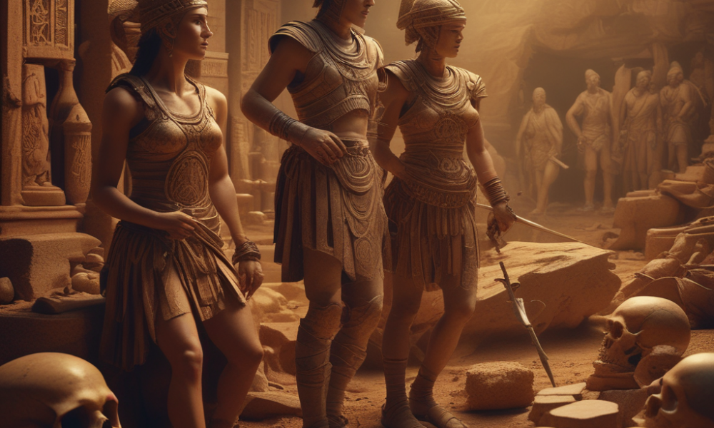 Ancient legends proven real through archaeology - Amazon warrior pottery