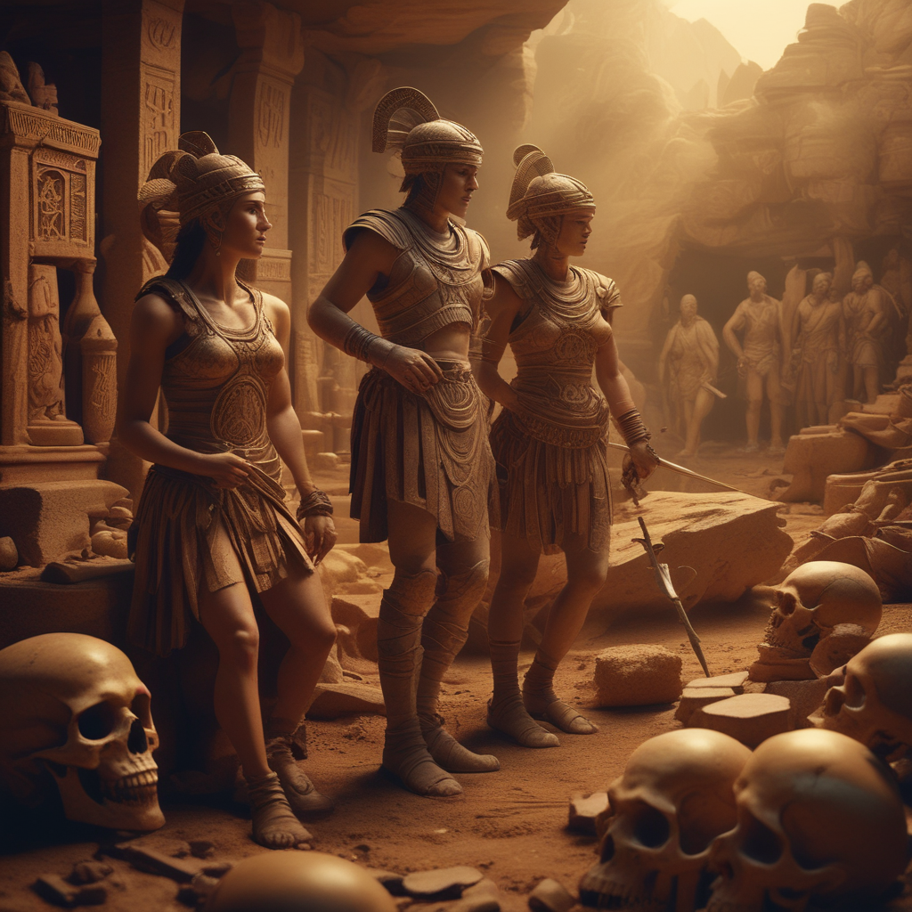 Ancient legends proven real through archaeology - Amazon warrior pottery