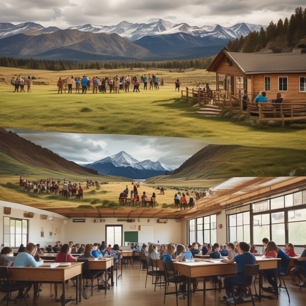 Remote village school transformation showing global school internet connectivity impact