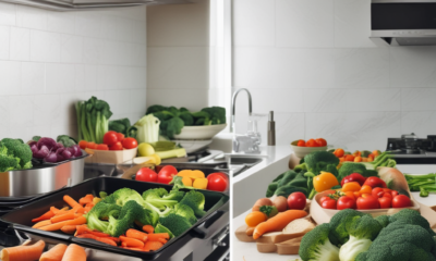 Comparison of fresh vegetables and different cooking methods nutrition techniques