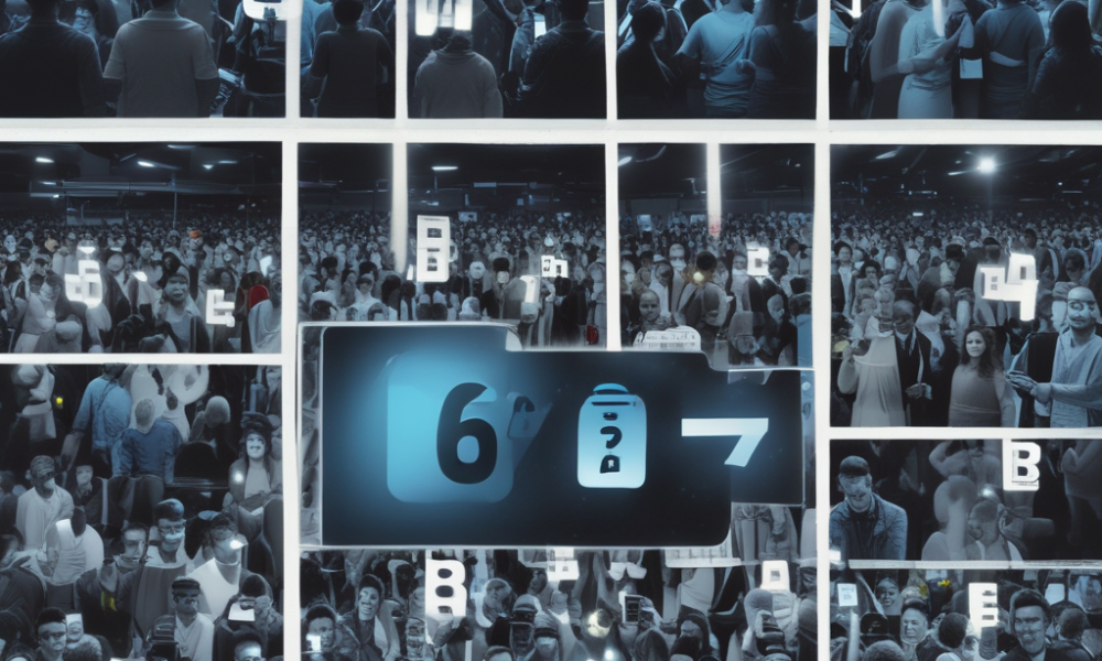 6-7 meme phenomenon showing viral internet meme culture and people