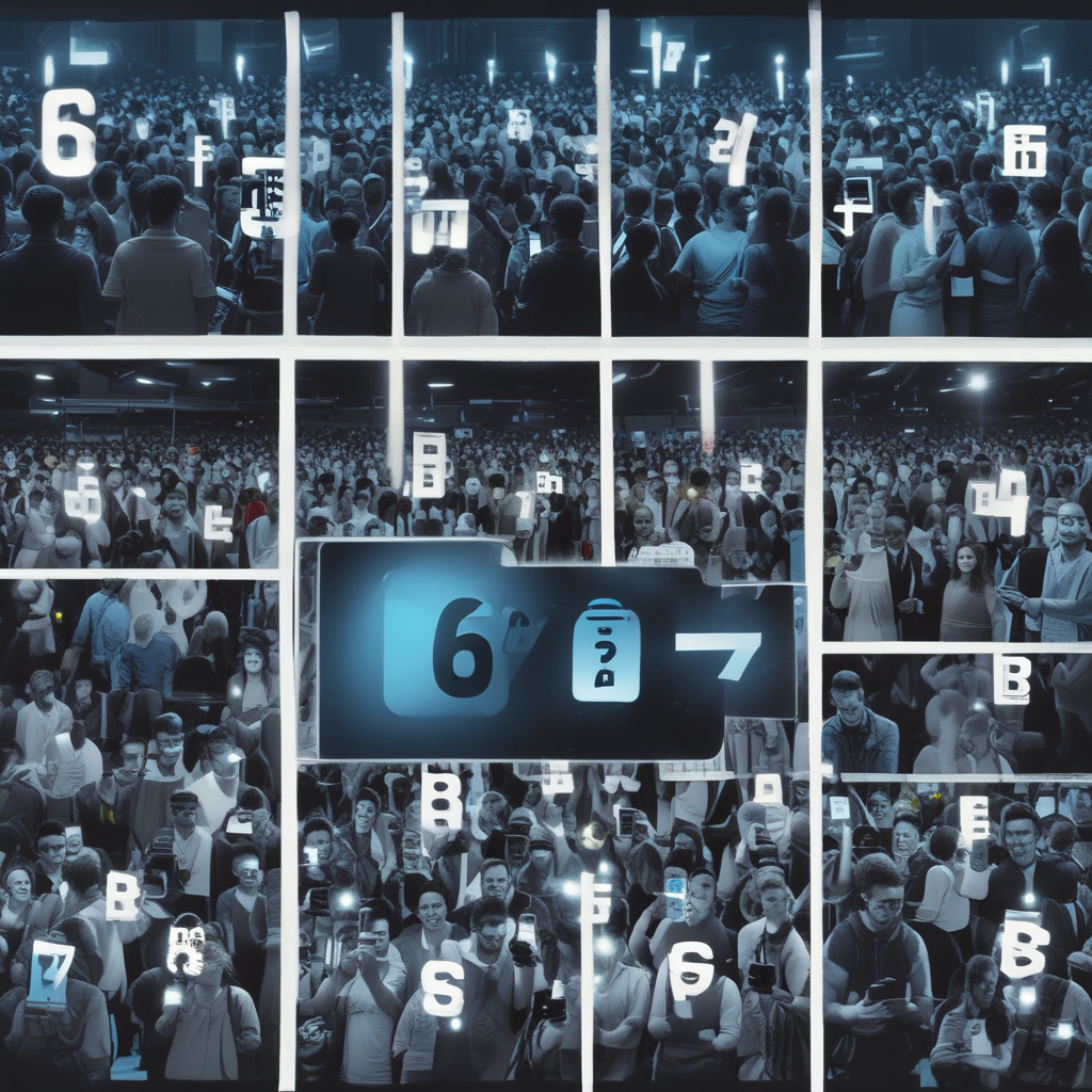 6-7 meme phenomenon showing viral internet meme culture and people