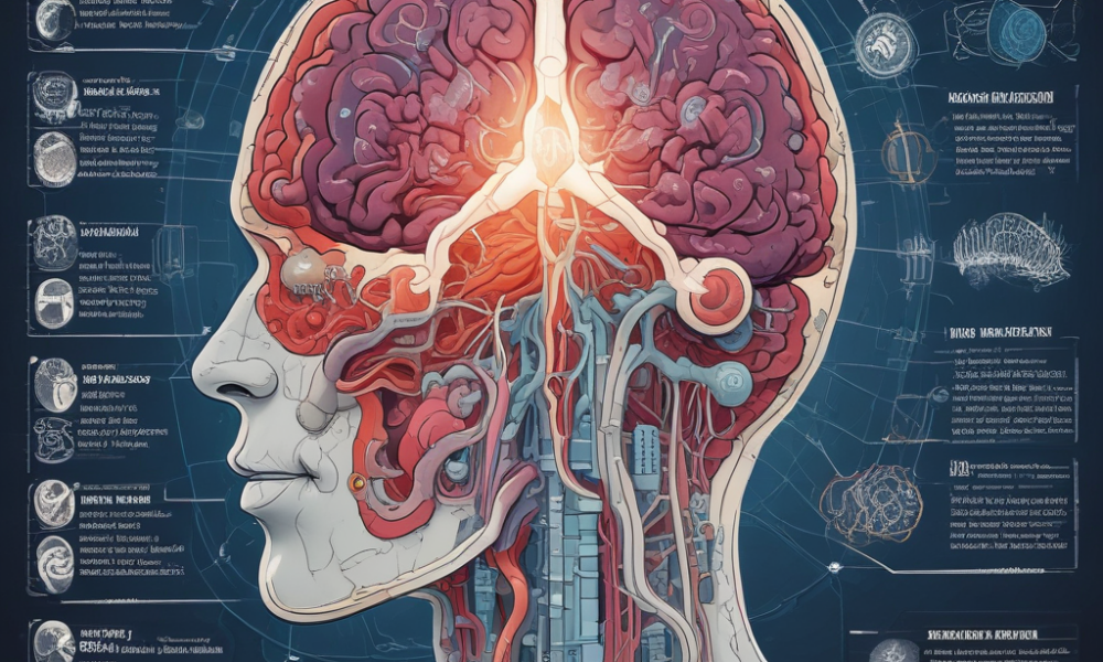 Human body cross-section showing behavioral immune system pathways and traditional