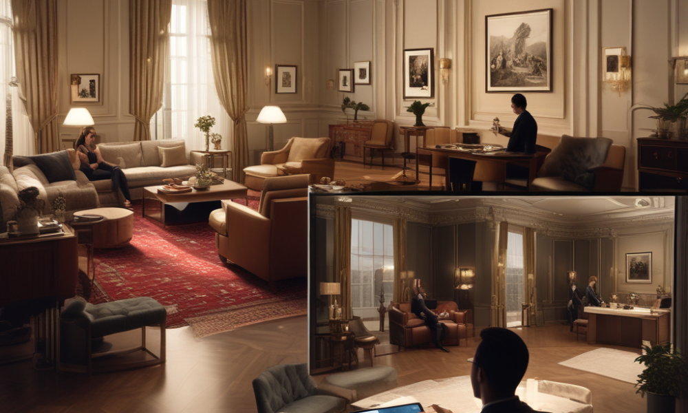 Internet access inequality showing wealth gap between rich and poor