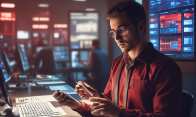 Person overwhelmed by multiple emergency alert psychology notifications on smartphone