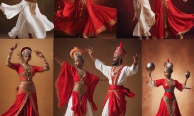 Traditional dance performers from various cultures showing cultural meaning through