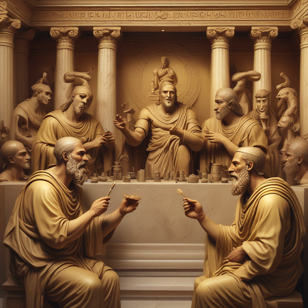 Ancient brain myths debate between Greek philosophers and Egyptian mummification