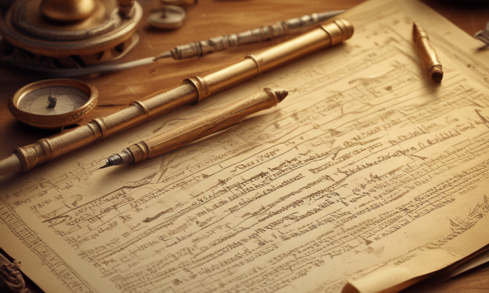 Historical mathematical symbols evolution showing equals sign and mathematical notation