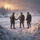 Christmas Truce 1914 British German soldiers meeting peacefully No Man's