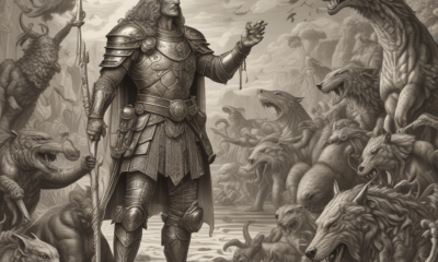 Historical leaders defeated by animals - powerful ruler overwhelmed by