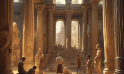 Ancient Greek scholars studying fossil bones - ancient myths proven