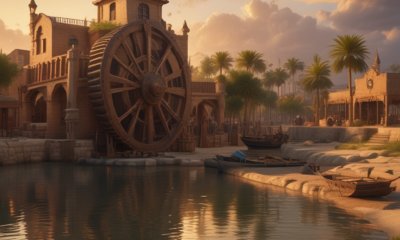 Medieval Islamic tide mill from 990 CE Basra showing revolutionary