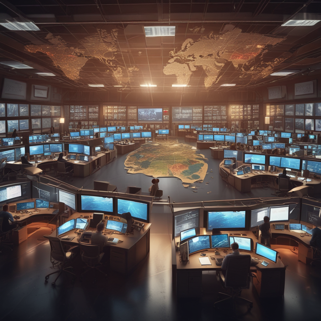 Underreported Global News Media Coverage Analysis | Fact&Fun Modern newsroom showing underreported global news coverage gaps with world