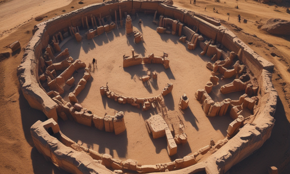 Göbekli Tepe mysterious archaeological travel sites showing ancient T-shaped limestone