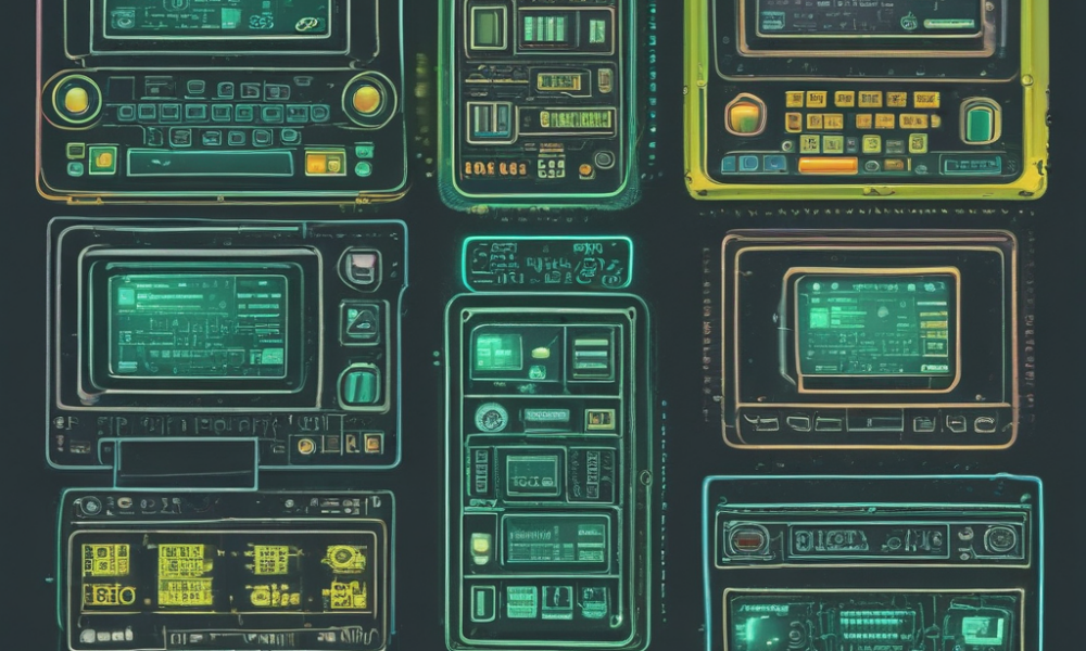Evolution of emoticon culture from ASCII art on vintage computers