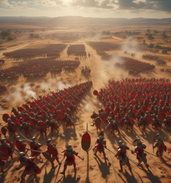 Hannibal military tactics double envelopment formation at Battle of Cannae