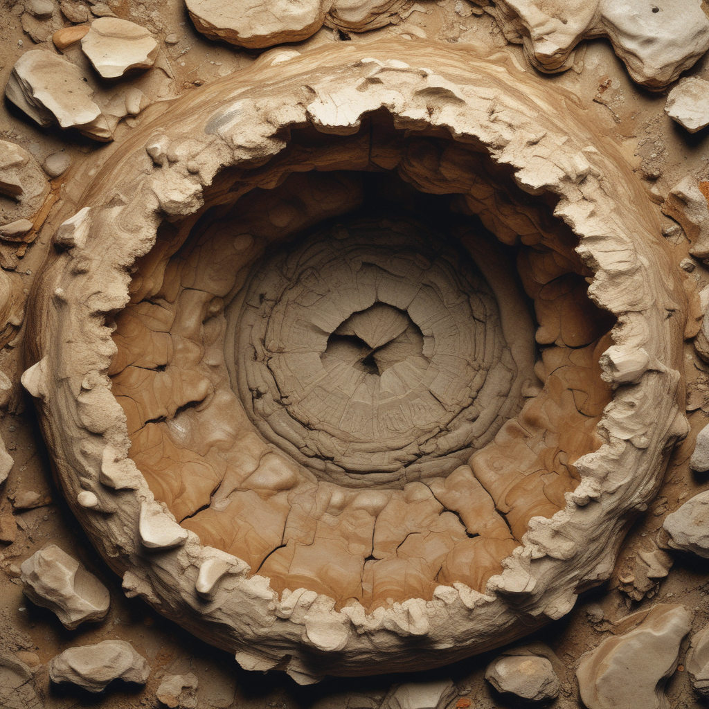 Dinosaur Coprolite Cross-Section Analysis | Fact&Fun Cross-section of coprolites fossilized animal poop showing internal bone fragments
