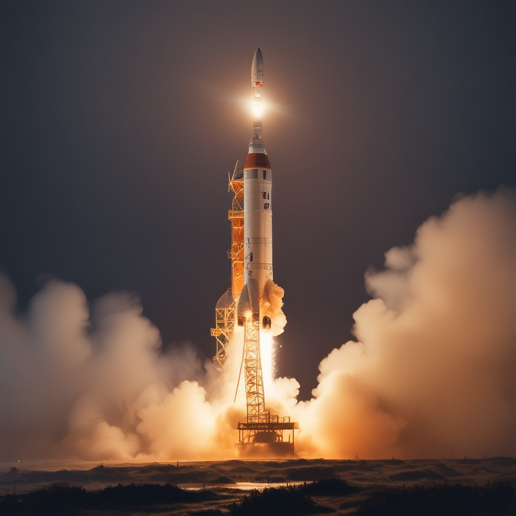 Titan IIIB rocket launching classified spy satellites from Vandenberg Air